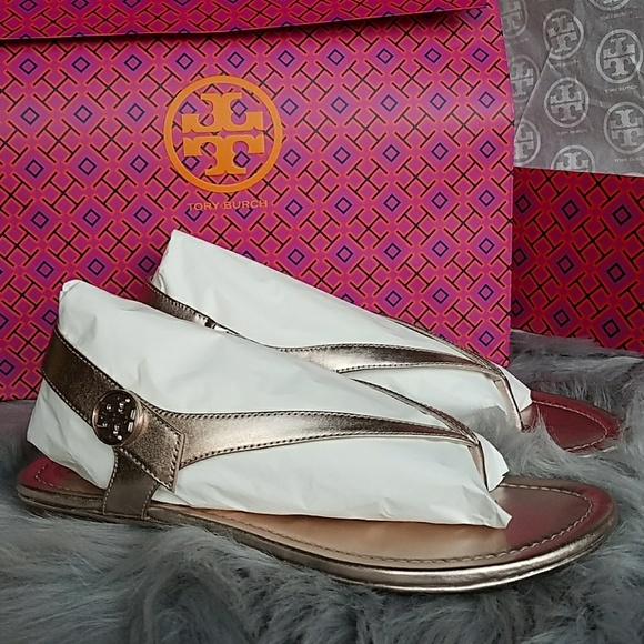 tory burch minnie travel sandal rose gold